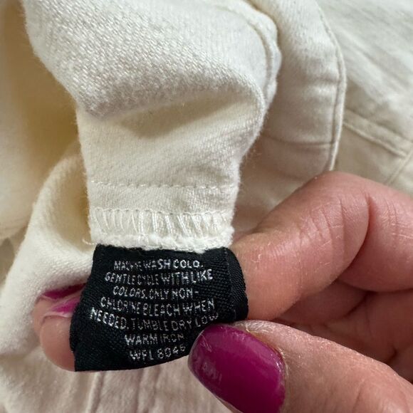 Style & Co. Cream Button-Front Jacket - Picture 8 of 9